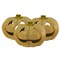 10.5 Inch Tabletop Jack O Lantern Halloween Light Orange Pumpkin Decor